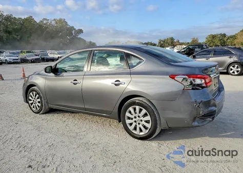 2016 Nissan Sentra S z USA, uszkodzony, nr VIN 3N1AB7AP3GL663517